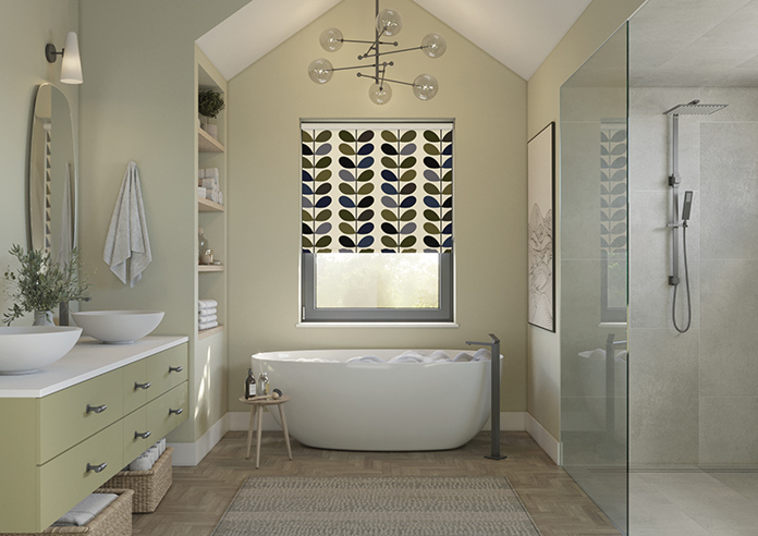 Orla Kiely Multi Stem, Moss - Roller Blind - Image 3